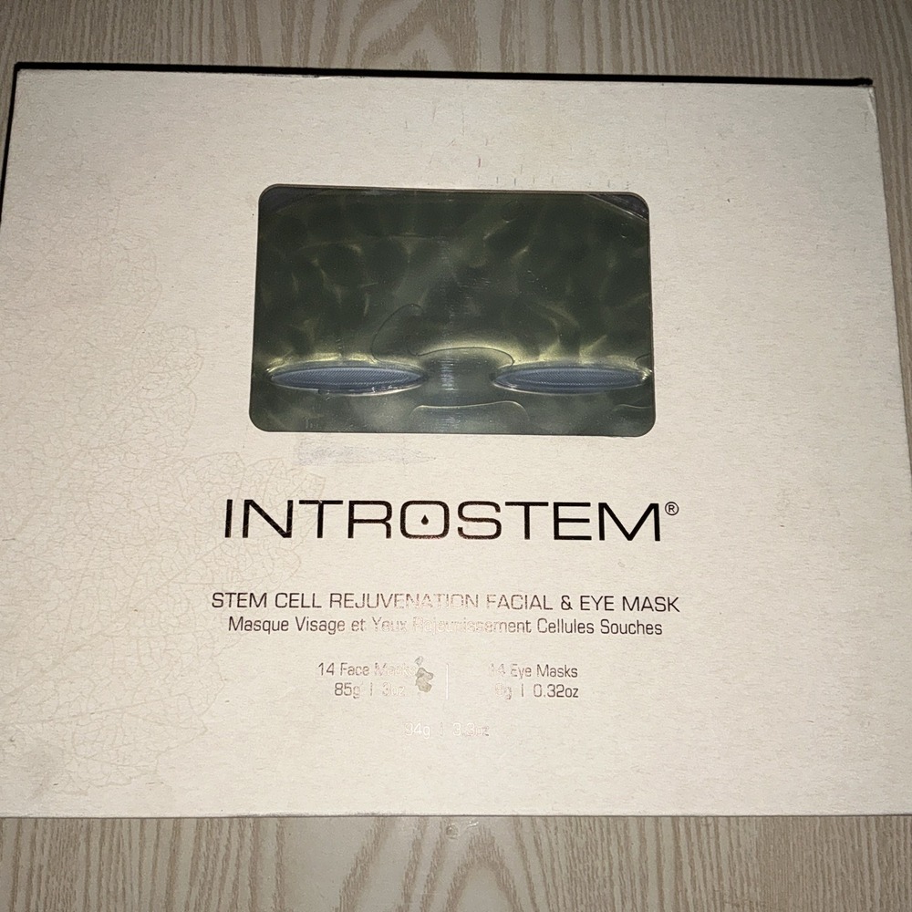 Stem Cell Rejuvenation Facial & Eye Mask INTROSTEM 14 Face and 14 Eye Masks